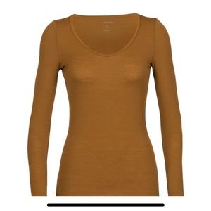 Icebreaker Siren Merino long sleeve sweetheart shirt